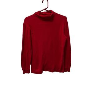 Cherokee youth boys size 10/12 red turtleneck.